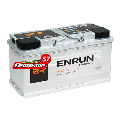 Аккумулятор ENRUN 100 А/ч R+ обратная Выносные