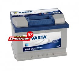 Varta Blue Dynamic 60 А/ч R+ обратная Стандартные
