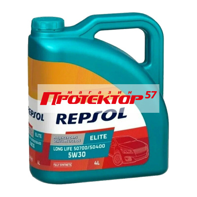 Repsol ELITE LONG LIFE 50700/50400 5W30 C3 синтетическое 4л