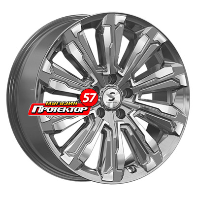 Диск 8x20 5x114.3 ET30 D60.1 K&K КР1061 Diamond Gloss Graphite