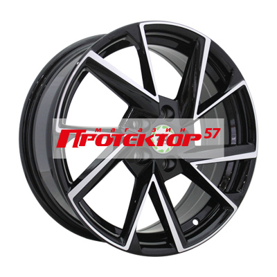 Диск 6x15 5x112 ET47 D57.1 Top Driver VV12-S bkf
