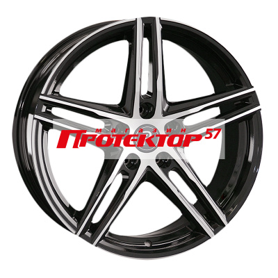 Диск 8x18 5x114.3 ET30 D60.1 Replay LX189 BKF