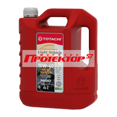 TOTACHI NIRO LV 10W40 CF/SN полусинтетическое 4л