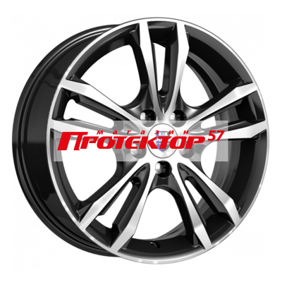 Диск 6x16 4x100 ET40 D67.1 K&K КС866 Алмаз-черный SK