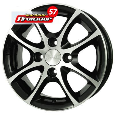Диск 5.5x13 4x100 ET35 D67.1 СКАД Спайдер Алмаз