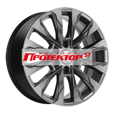 Диск 8x20 6x139.7 ET60 D95.1 Khomen Wheels KHW2010 Dark Chrome