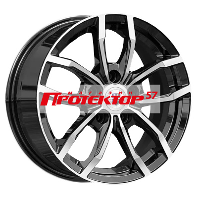 Диск 6.5x15 5x114.3 ET43 D66.1 K&K КС1048 Almaz black