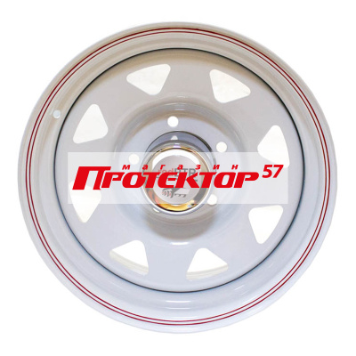 Диск 8x16 5x139.7 ET25 D110 redBTR Штамп Белый