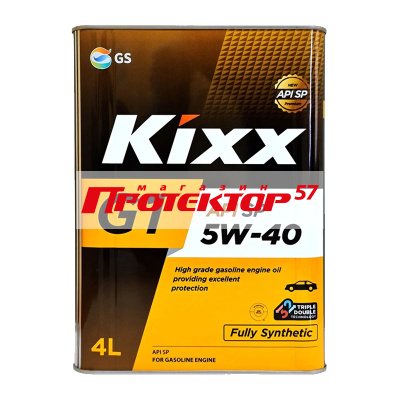 Kixx G1 5w40 CF/SN синтетическое 4л