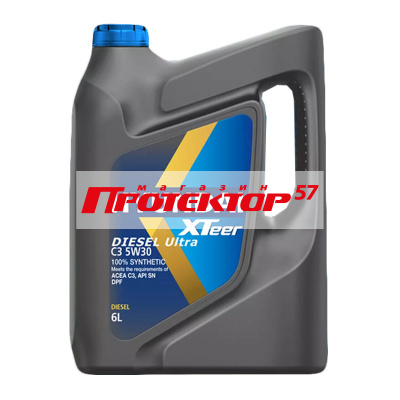 Hyundai Xteer Diesel Ultra 5W30 SN C2/C3 синтетическое 6л