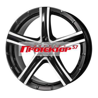 Диск 7x16 5x100 ET38 D57.1 RIAL Quinto Diamant black front polished