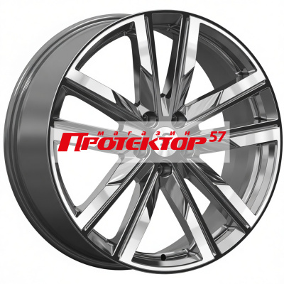 Диск 8x20 5x114.3 ET40 D67.1 СКАД КР014 Diamond gloss graphite