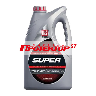Лукойл-Супер 10w40 SG/CD полусинтетическое 4л