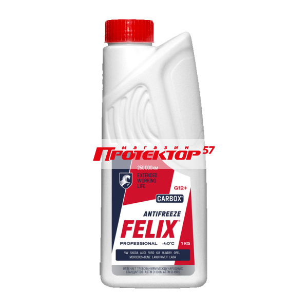 Жидкость охлаждения Felix Carbox -40 Красный 1кг