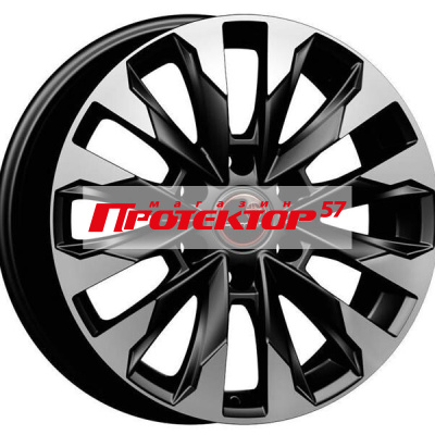 Диск Литой 7.5x18 PCD 6x139.7 ET25 D106.1 ВЕКТОР R258 Алмаз черный