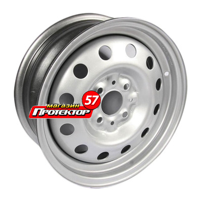 Диск 5x13 4x100 ET46 D54.1 GANZ Штамп Silver