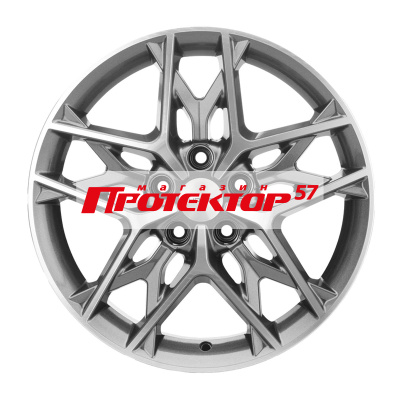Диск 7x17 5x112 ET49 D57.1 Khomen Wheels Y-Spoke 709 Gray-FP