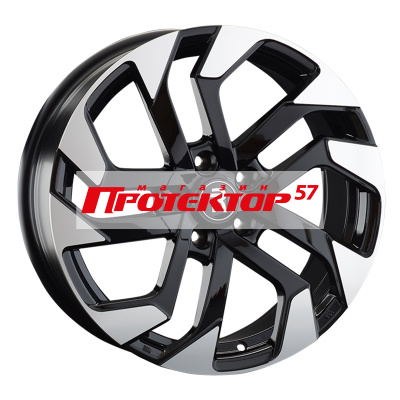 Диск 7.5x18 5x114.3 ET45 D60.1 Replay TY259 BKF