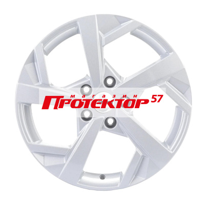Диск 7x17 5x112 ET43 D57.1 Khomen Wheels Y-Spoke 712 F-Silver