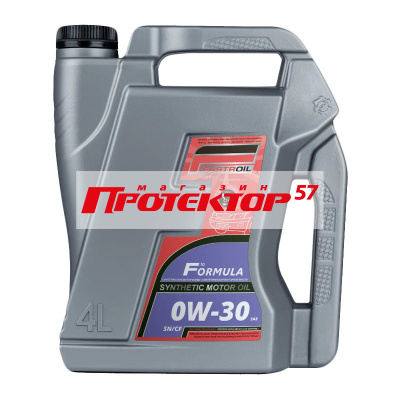 Fastroil Formula F10 0W30 CF/SN A3/B3/B4 синтетическое 4л