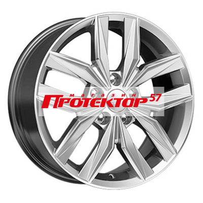 Диск 7x17 5x114.3 ET39 D60.1 K&K КСr774 Дарк платинум