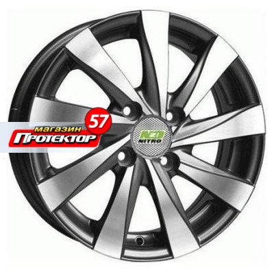 Диск 5.5x14 4x100 ET45 D56.6 Nitro Y465 BFP
