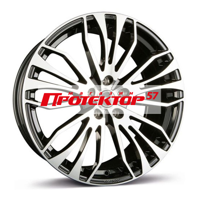 Диск 8x18 5x112 ET44 D57.1 BORBET RB Black polished