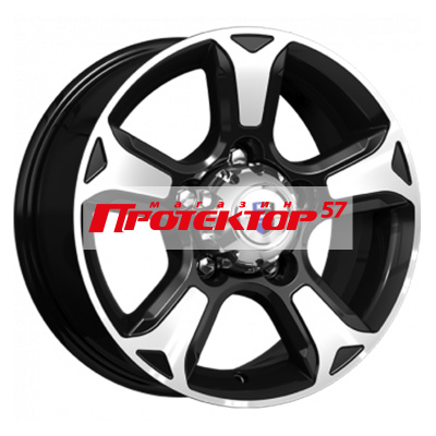 Диск 7x16 5x139.7 ET35 D98.5 K&K КС757 Алмаз-черный