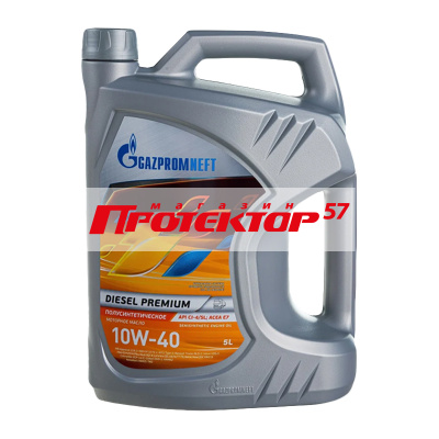 Gazpromneft Diesel Premium 10W40 CI-4/SL E7 полусинтетическое 5л