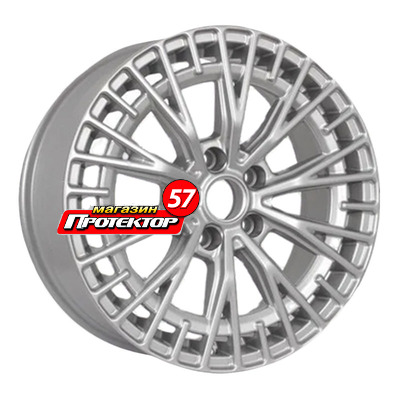 Диск 7x17 5x114.3 ET37 D66.6 KDW KD1730 Silver Painted