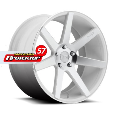 Диск 10x22 5x120 ET40 D74.1 MHT Niche Verona Machined White