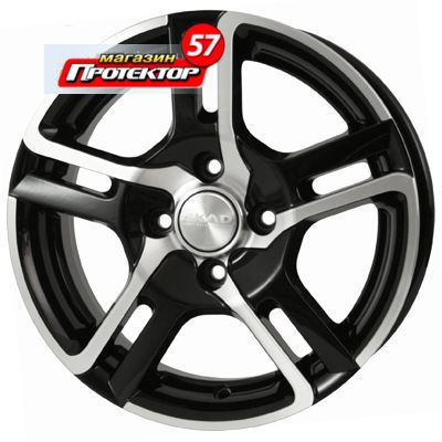 Диск 5.5x14 4x100 ET35 D56.6 СКАД Спрут Алмаз