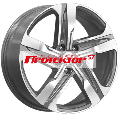 Диск Литой 7.5x19 PCD 5x114.3 ET50 D67.1 Premium Series КР004 Diamond Gloss Graphite