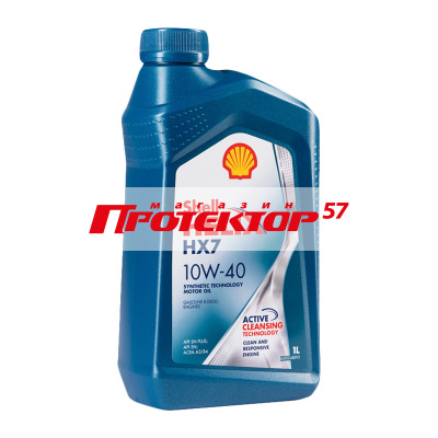 Shell Helix Hx7 10W40 полусинтетическое  1л
