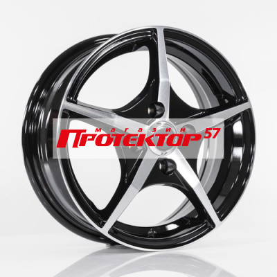 Диск Литой 6x15 PCD 4x100 ET48 D54.1 Megami MGM-19FF BKF