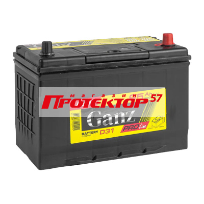 Аккумулятор GANZ PRO-Line JIS 95 А/ч R+ обратная EN820A 304x173x220 Стандартные