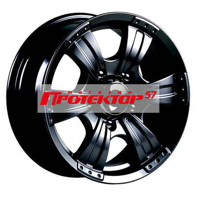 Диск 7x16 5x139.7 ET35 D109.7 СКАД Рейнджер черный-бархат