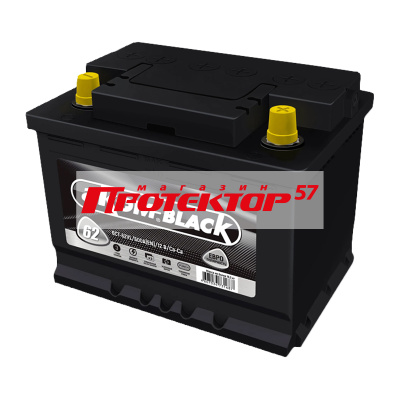 Аккумулятор АКОМ BLACK 62 А/ч R+ Обратная EN600А 242x175x190 Стандартные