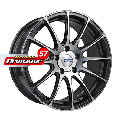 Диск 7.5x17 5x114.3 ET45 D67.1 Konig K-Box (SM11) GMFPZ