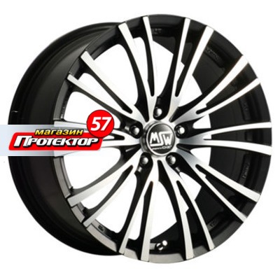Диск 8x18 5x114.3 ET45 D73.1 MSW 20/5 Matt Black Full Polished