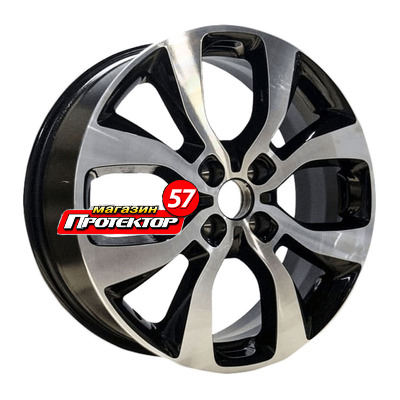 Диск 6.5x17 4x100 ET41 D60.1 K&K КС745 Алмаз черный