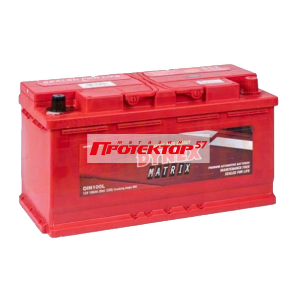 Аккумулятор EXIDE Matrix 100 А/ч R+ Обратная полярность EN850A 353x175x190 Стандартные