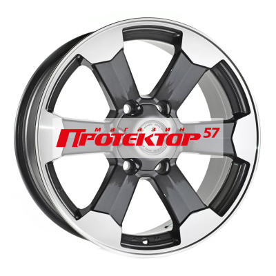 Диск 7.5x17 6x139.7 ET25 D106.1 RPLC-Wheels To69 HBFP