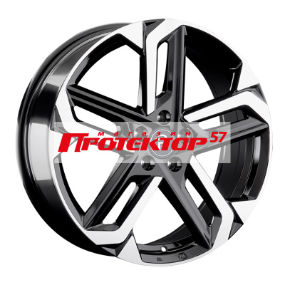 Диск 7.5x19 5x108 ET41 D65.1 Replay CHR56 BKF