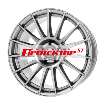 Диск 8.5x19 5x112 ET21 D66.46 OZ Racing Superturismo LM Matt Race Silver + Black Lettering