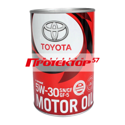TOYOTA Motor oil SP/GF-6 5W30 синтетическое 1л 0888013706