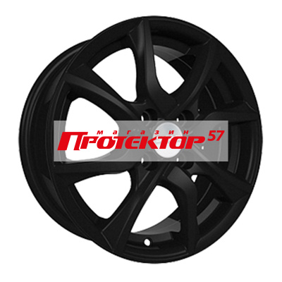 Диск 6x15 4x98 ET35 D58.6 СКАД Тулон Черный-бархат