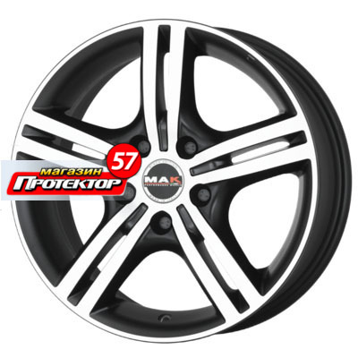Диск 7x17 5x100 ET48 D56.1 MAK Veloce Italia Step Titan Mirror