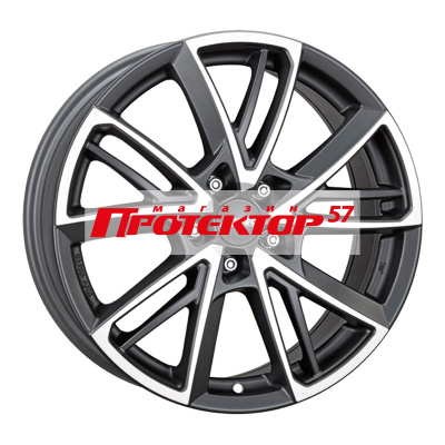Диск 8.5x19 5x112 ET45 D70.1 ALUTEC Xplosive Graphite Matt Pol