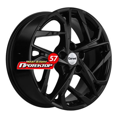 Диск 7x17 5x114.3 ET45 D60.1 CARWEL Цаган 1716 BL